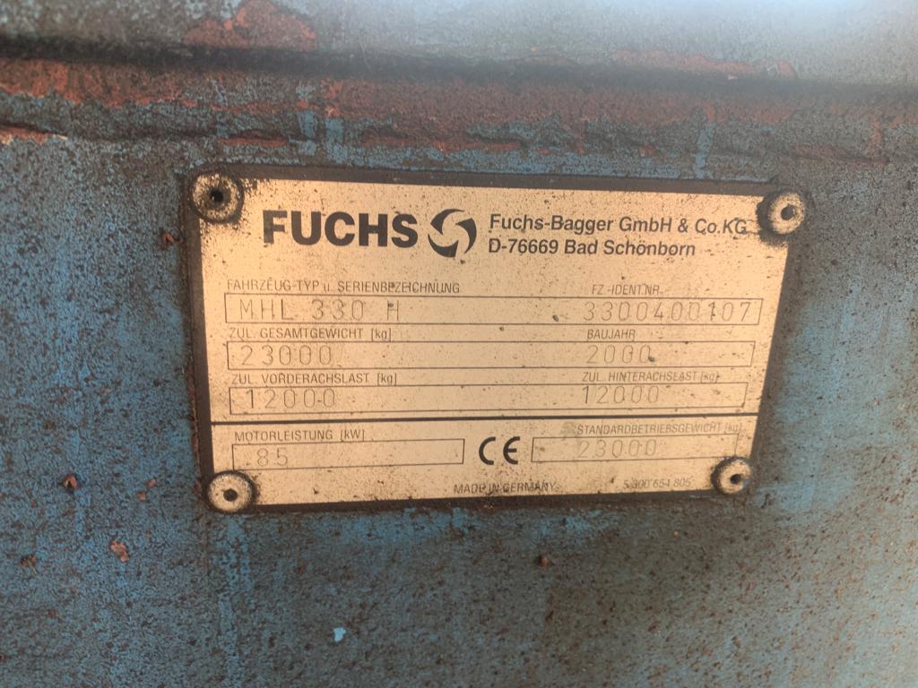 Fuchs MHL330H Bagger ca 25 to