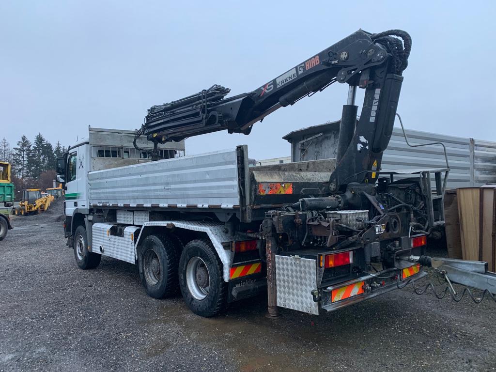 MB 3346 Kipper mit Hiab Kran 244-6