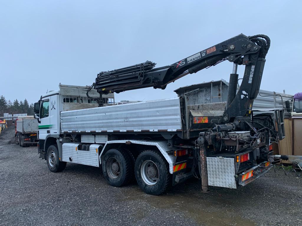 MB 3346 Kipper mit Hiab Kran 244-6